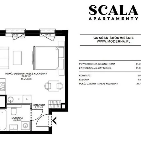 Scala City Center Premium Apartments & Parking #Gdansk By Acznowy Exterior photo